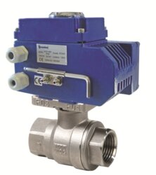 ZÁVITOVÝ GUL'OVÝ UZÁVER S ELEKTRICKÝM POHONOM BRA 230 V