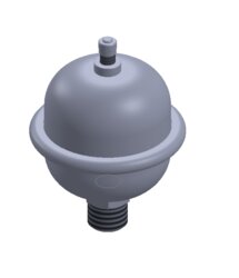 TLAKOVÁ EXPANZNÁ NÁDOBA - PRE ABSORBOVANIE HYDRAULICKÝCH RÁZOV V POTRUBÍ