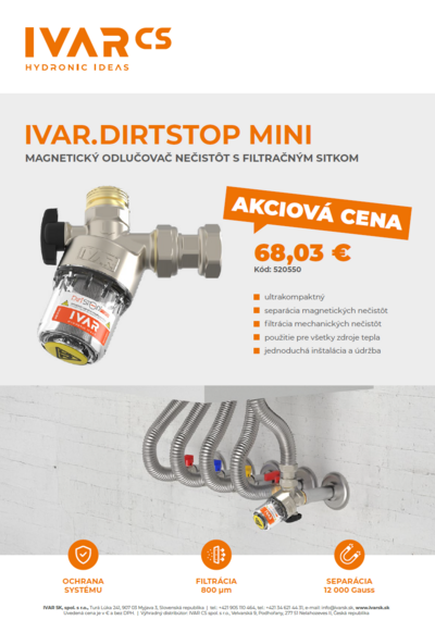 Akcia DIRTSTOP MINI