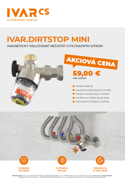 Akcia DIRTSTOP MINI